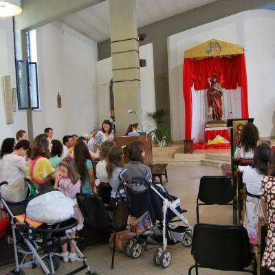 16 iunie: Ladispoli: Vizita canonică a episcopului Gino Reali la comunitatea românilor catolici