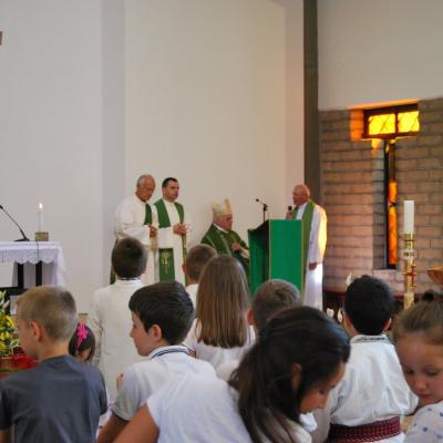 16 iunie: Ladispoli: Vizita canonică a episcopului Gino Reali la comunitatea românilor catolici