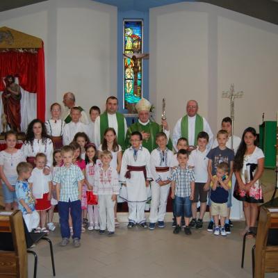 16 iunie: Ladispoli: Vizita canonică a episcopului Gino Reali la comunitatea românilor catolici