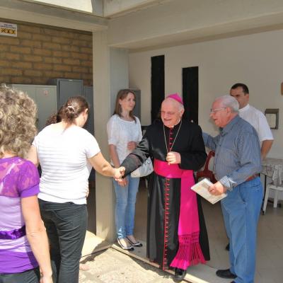 16 iunie: Ladispoli: Vizita canonică a episcopului Gino Reali la comunitatea românilor catolici