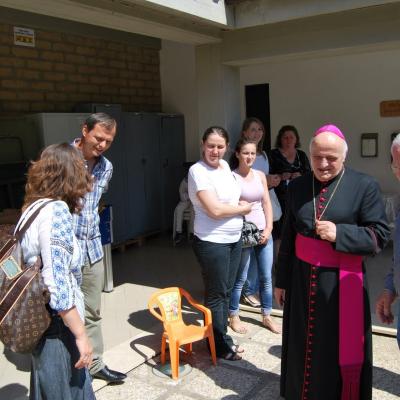 16 iunie: Ladispoli: Vizita canonică a episcopului Gino Reali la comunitatea românilor catolici