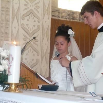 7 iulie: Tuta: Prima Sfântă Împărtăşanie