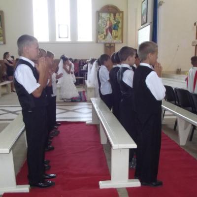 14 iulie: Bijghir: Prima Sfântă Împărtăşanie