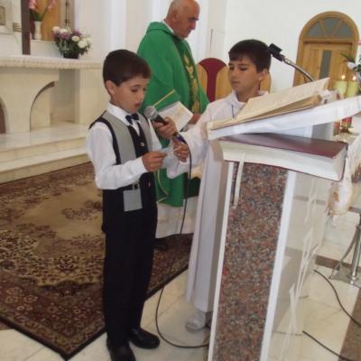 14 iulie: Bijghir: Prima Sfântă Împărtăşanie