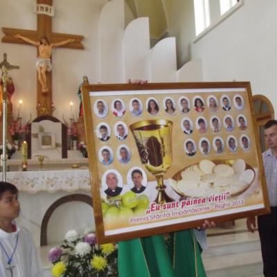 14 iulie: Bijghir: Prima Sfântă Împărtăşanie