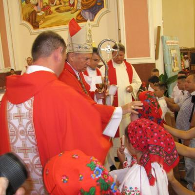 28 iulie: Luizi-Călugăra: Conferirea sfântului Mir