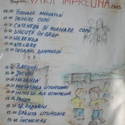 29 iulie - 4 august: Butea: "Vara împreună" - Să dăm glas emoţiilor