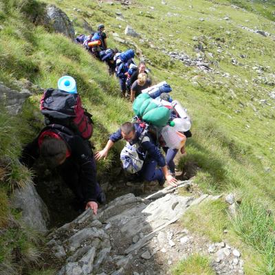 29 iulie - 5 august: Bacău: Campus itinerant în munţi