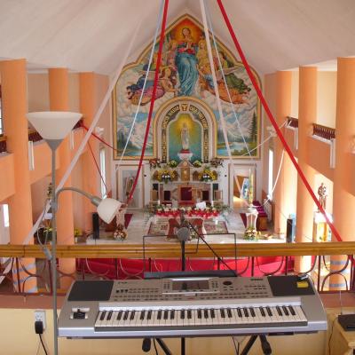 3 august: Ciugheş: Hramul comunităţii "Sfânta Maria a Zăpezii"