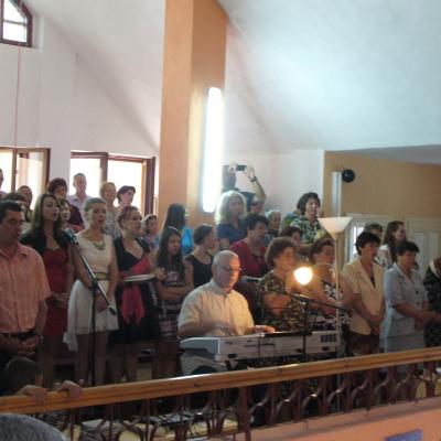 3 august: Ciugheş: Hramul comunităţii "Sfânta Maria a Zăpezii"