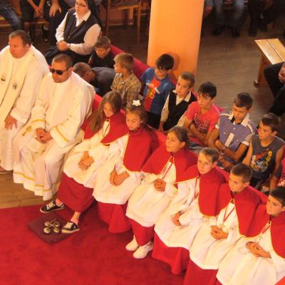 3 august: Ciugheş: Hramul comunităţii "Sfânta Maria a Zăpezii"