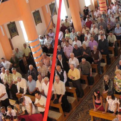 3 august: Ciugheş: Hramul comunităţii "Sfânta Maria a Zăpezii"