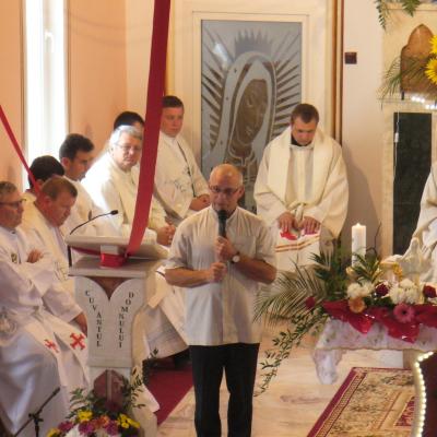 3 august: Ciugheş: Hramul comunităţii "Sfânta Maria a Zăpezii"