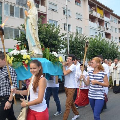 14 august: Bacău: În procesiune la Baraţi: "S-a meritat să fiu acolo"