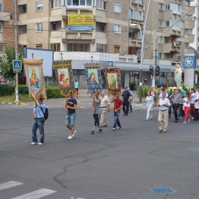 14 august: Bacău: În procesiune la Baraţi: "S-a meritat să fiu acolo"
