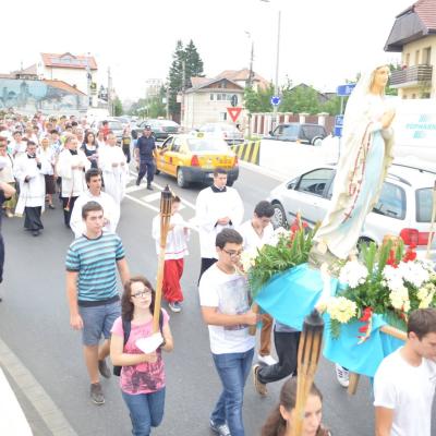 14 august: Bacău: În procesiune la Baraţi: "S-a meritat să fiu acolo"