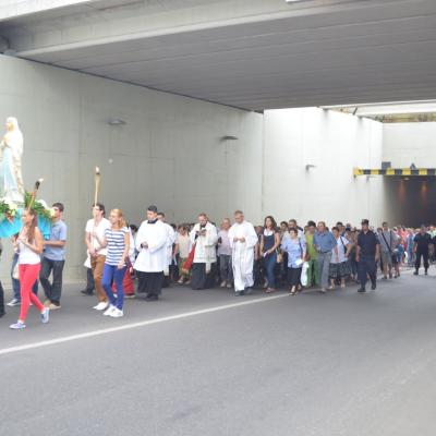 14 august: Bacău: În procesiune la Baraţi: "S-a meritat să fiu acolo"