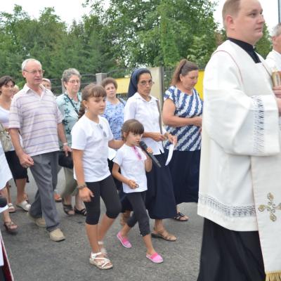 14 august: Bacău: În procesiune la Baraţi: "S-a meritat să fiu acolo"