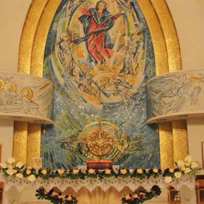 15 august: Iaşi: Hramul catedralei "Adormirea Maicii Domnului"