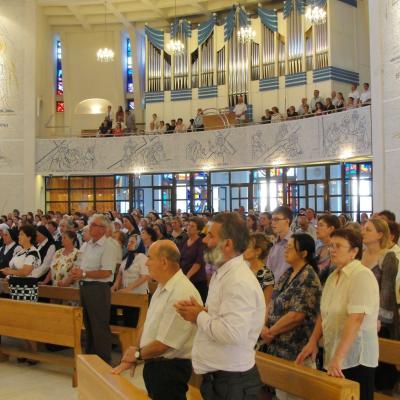 15 august: Iaşi: Hramul catedralei "Adormirea Maicii Domnului"