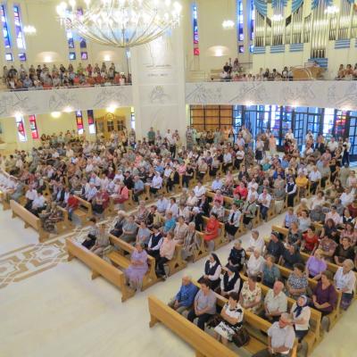 15 august: Iaşi: Hramul catedralei "Adormirea Maicii Domnului"