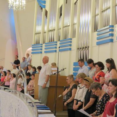15 august: Iaşi: Hramul catedralei "Adormirea Maicii Domnului"