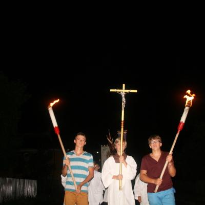 15 august: Baraţi: Procesiune în sărbătoarea Adormirea Maicii Domnului