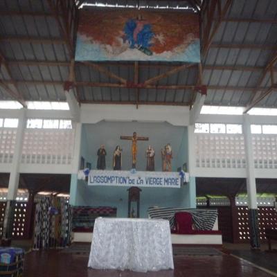 15 august: Djébonoua: Hramul bisericii