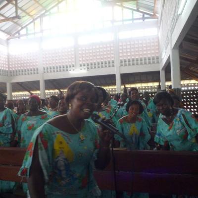 15 august: Djébonoua: Hramul bisericii