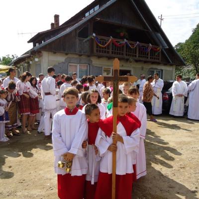 17 august: Bogata: Consacrarea altarului şi sfinţirea bisericii "Înălţarea Sfintei Cruci"