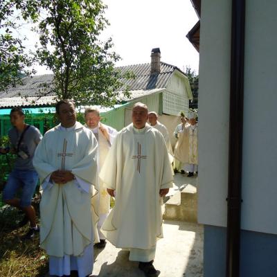 17 august: Bogata: Consacrarea altarului şi sfinţirea bisericii "Înălţarea Sfintei Cruci"