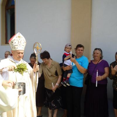 17 august: Bogata: Consacrarea altarului şi sfinţirea bisericii "Înălţarea Sfintei Cruci"