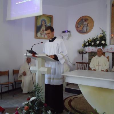 17 august: Bogata: Consacrarea altarului şi sfinţirea bisericii "Înălţarea Sfintei Cruci"