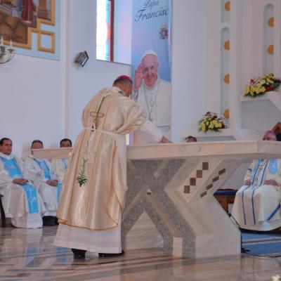 22 august: Iugani: Sfinţirea bisericii, consacrarea altarului şi hramul