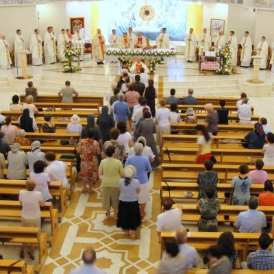 22 august: Iaşi: Hramul catedralei noi