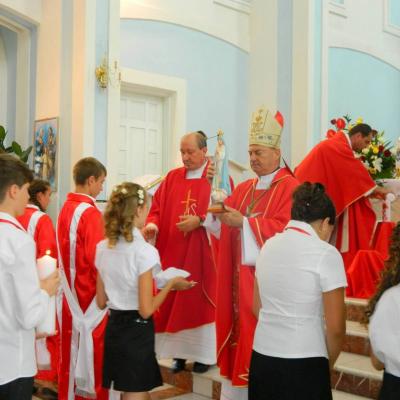 23 august: Tămăşeni: Administrarea Mirului