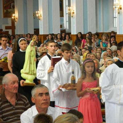 23 august: Tămăşeni: Administrarea Mirului