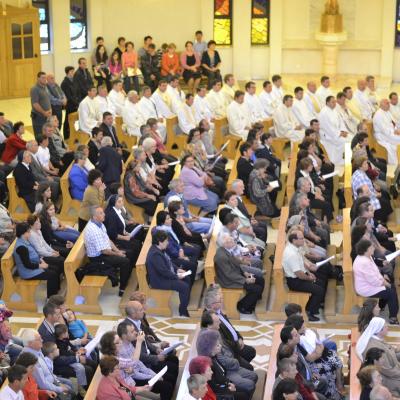 30 august: Iaşi: Liturghia de încheiere a Primei Întâlniri Diecezane a Familiilor