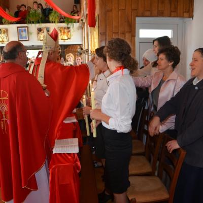 28 septembrie: Vaslui: Administrarea Mirului de către PS Petru Gherghel