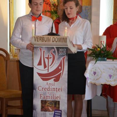 28 septembrie: Vaslui: Administrarea Mirului de către PS Petru Gherghel