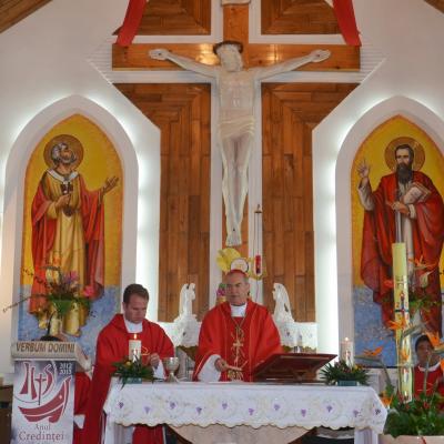 28 septembrie: Vaslui: Administrarea Mirului de către PS Petru Gherghel