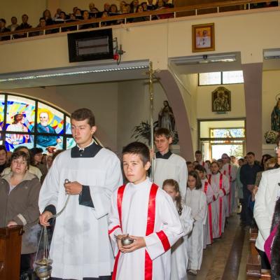 29 septembrie: Iaşi "Sfânta Tereza" - sărbătoarea hramului comunităţii