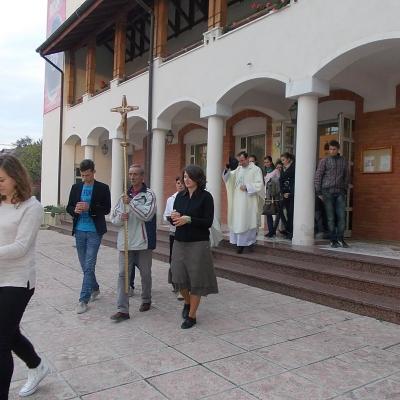 7 octombrie: Iaşi: Binecuvântarea grotei închinată sfintei Fecioare Maria la Casa Providenţei