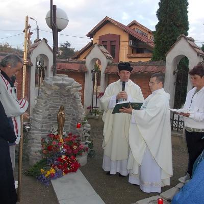 7 octombrie: Iaşi: Binecuvântarea grotei închinată sfintei Fecioare Maria la Casa Providenţei