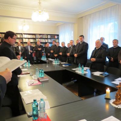 17 octombrie: Iaşi: Întâlnirea Consiliului Prezbiteral