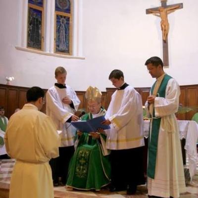 26 octombrie: Familiei orionine i-a fost dăruit un nou diacon