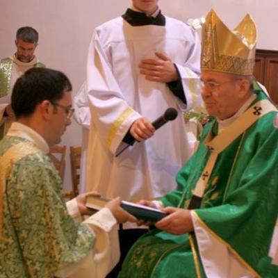 26 octombrie: Familiei orionine i-a fost dăruit un nou diacon