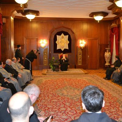 Audienţa la Sanctitatea sa Patriarhul Bartolomeu