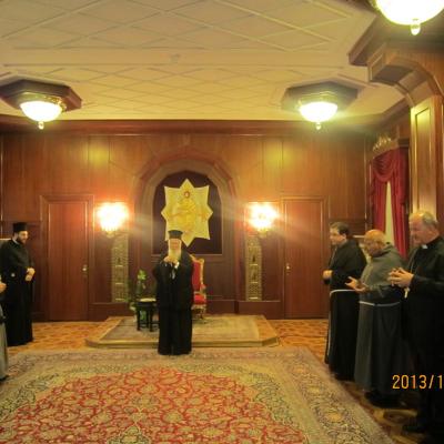 Moment de rugăciune 
împreună cu Sanctitatea sa Patriarhul Bartolomeu