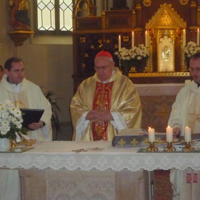 10 noiembrie: Viena: Un cardinal în vizită la un preot român